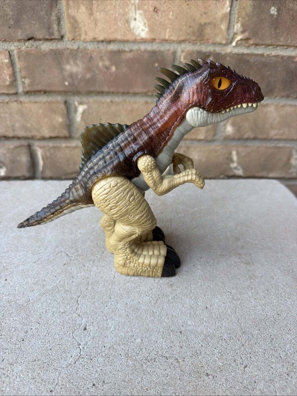 Jurassic World Imaginext Translucent Amblin 8” Mini Figure Jurassic Park Toy